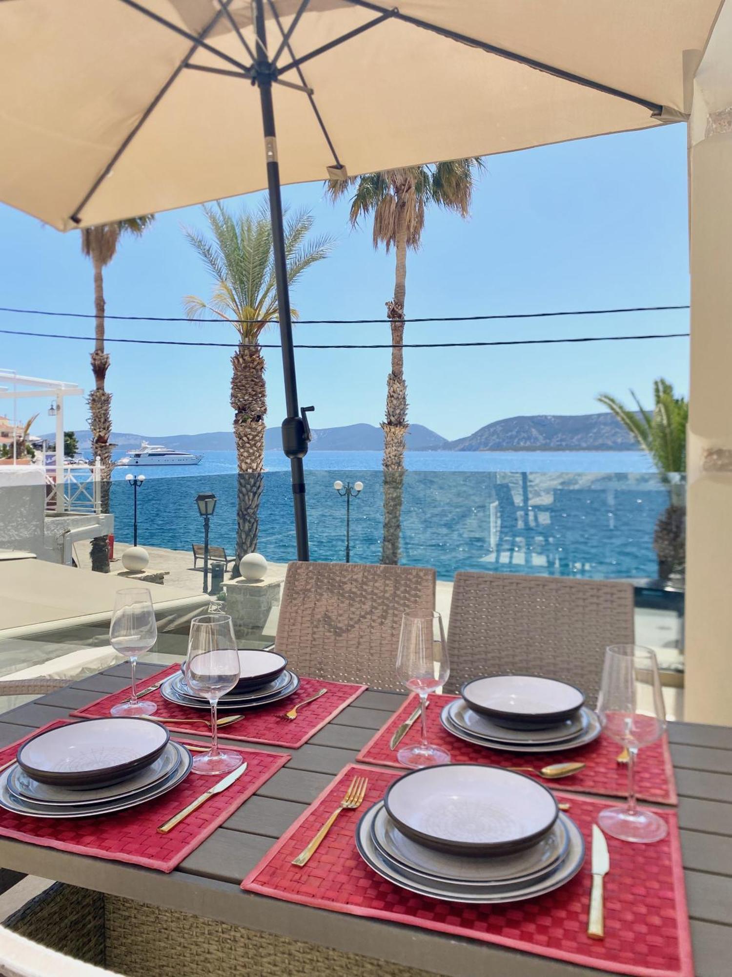 Villasonboard Rock Villa 3 Bed, 3 Bath, Jacuzzi, Seaside Ermioni Luaran gambar