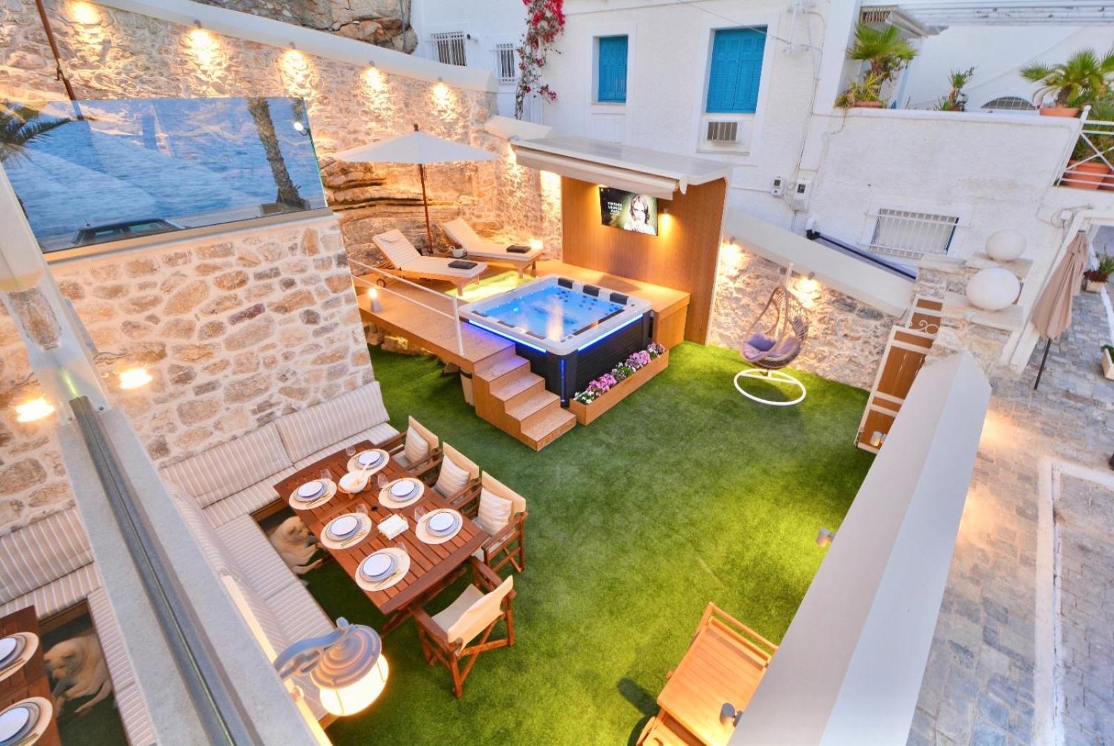 Villasonboard Rock Villa 3 Bed, 3 Bath, Jacuzzi, Seaside Ermioni Luaran gambar
